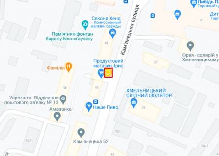 Citylight A in Khmelnitsky st.Kam'anec'ka,48 (5-e koleso) scheme