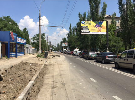 Billboard A in Mykolaiv, 3*6  st. Karpenko, 37 - st. Krilova - 2KP Photo 1