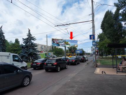Billboard A in Odessa, 3x6  Небесної Сотні пр. (кол. Жукова пр.) 75 / Левітана вул., біля супермаркету "Копійка", роздільник, в центр, права Photo 1