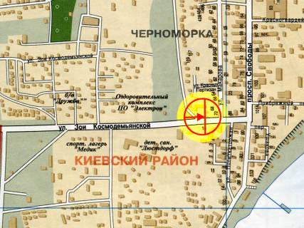 Billboard A in Odessa Совиньон В scheme