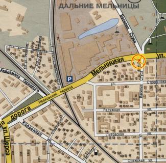 Prismatron, Prism A in Odessa Stusa Vasilia ugol Mel'nickoj A1 - 466092 scheme