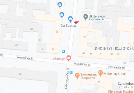 Scrolller, Scroll A in Odessa, 2.32x3.14  Катерининська вул. 37 - 659119 scheme