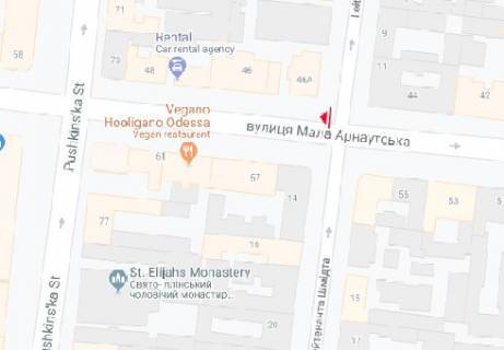 Scrolller, Scroll A in Odessa, 2.32x3.14  M. Arnauts'ka st., 46 - Smidta Lejtenanta st. A2 - 465494 scheme