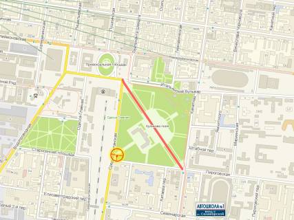 Prismatron, Prism A in Odessa, 3x6  Середньофонтанська вул. - Пироговська вул. - 569984 scheme