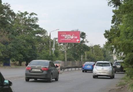 Billboard B in Odessa, 3x6  Овідіопольська дорога, Клеверний міст (№4) Photo 1