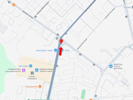 Video Billboard A in Odessa, 3x6  Небесної Сотні пр. (колиш. Жукова пр.), 3А - 618407 scheme