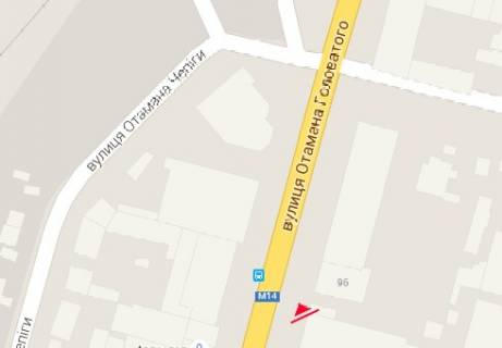 Billboard A in Odessa, 3x6  Атамана Головатого вул., 94 scheme