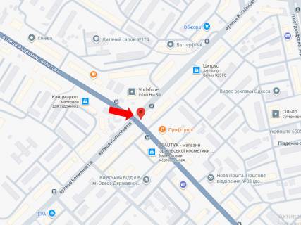 Video Billboard A in Odessa, 3x6  Космонавтів вул. - Філатова вул. - 617652 scheme