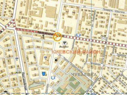 Prismatron, Prism A in Odessa Krasnova Admiral'skij pr-t, No31 pravaa A2 - 465755 scheme