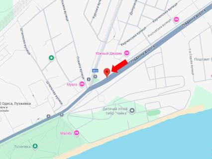 Video Billboard A in Odessa, 3x6  Южна дорога - Князя Володимира Великого пр. (колиш. Добровольського пр.), 2А - 615796 scheme