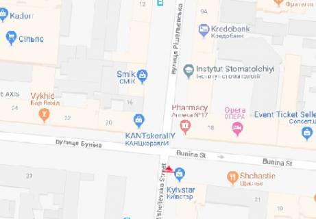 Scrolller, Scroll A in Odessa, 2.32x3.14  Risel'evs'ka st. - Bunina st., 21 - 472629 scheme