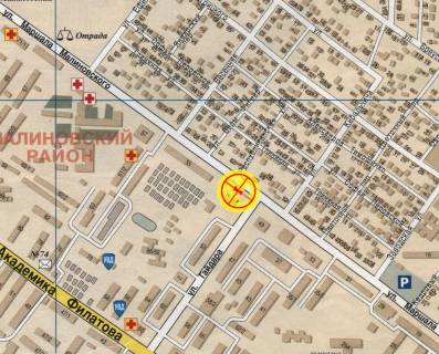 Prismatron, Prism B in Odessa, 3x6  Малиновського вул., 51 - Лип Івана і Юрія вул. (колиш. Гайдара вул.) - 569963 scheme