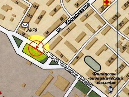 Billboard A in Odessa, 3x6  Інглезі вул. (колиш. 25-Чапаєвської дивізії вул.) - Космонавтів вул., лівий scheme