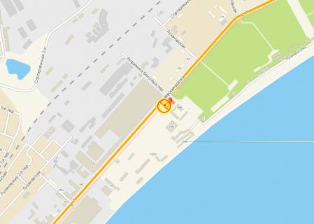 Billboard B in Odessa Nikolaevskaa doroga No168 V scheme