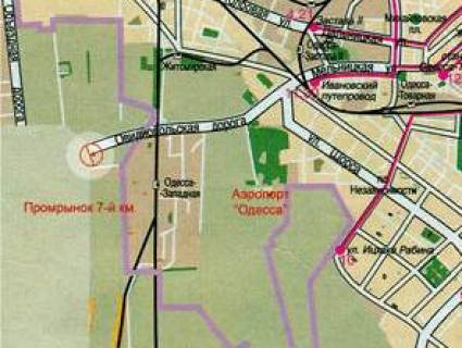 Billboard B in Odessa, 3x6  Базова вул., біля ТЦ "Нове місто", "Епіцентр", АЗС "Socar" scheme