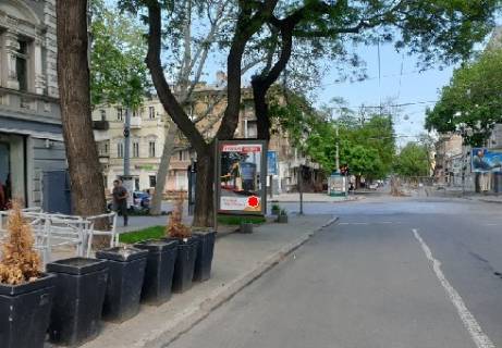 Citylight B in Odessa, 1.8x1.2  Troic'ka st., 26 - Puskins'ka st. Photo 1