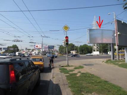Billboard A in Odessa, 3x6  Інглезі вул. (колиш. 25-Чапаєвської дивізії вул.) - Комарова вул., 12 Photo 1