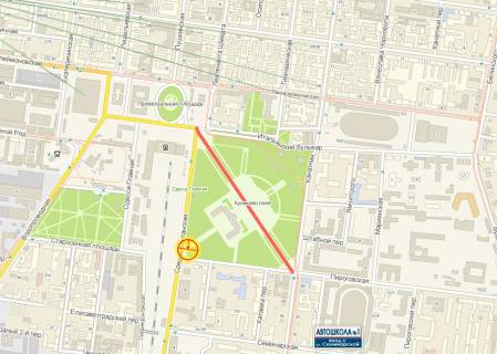 Prismatron, Prism A in Odessa Srednefontanskaa Kulikovo pole No1 V2 - 466073 scheme