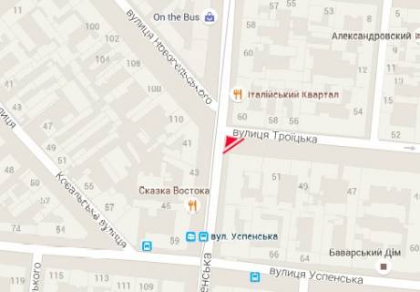 Scrolller, Scroll A in Odessa, 2.32x3.14  Preobrazens'ka st. - Troic'ka st., 49/51 - 472650 scheme