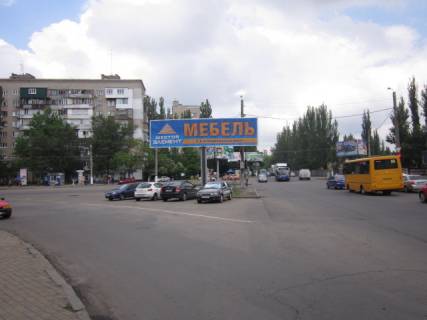 Billboard B in Odessa, 3x12  Заболотного вул. - Добровольського пр., 98Б Photo 1
