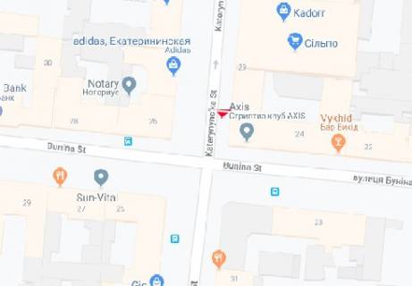 Citylight A in Odessa, 1.8x1.2  Katerinins'ka st., 025 A scheme