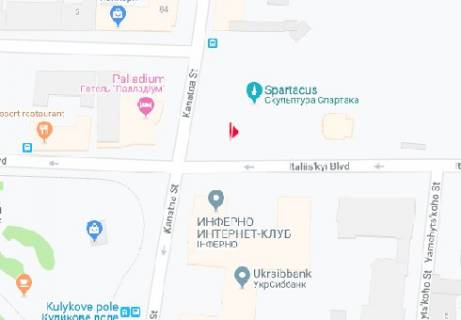 Scrolller, Scroll A in Odessa, 2.32x3.14  Italijs'kij b-r. - Kanatna st., 79/1 A1 - 465523 scheme