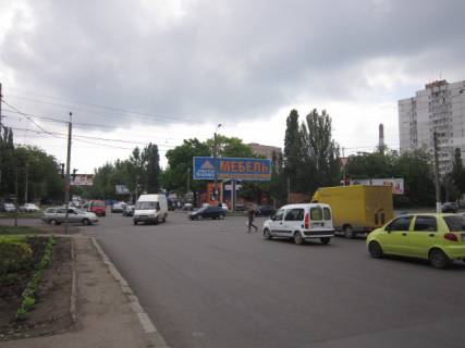 Billboard A in Odessa, 3x12  Заболотного вул. - Добровольського пр., 98Б Photo 1