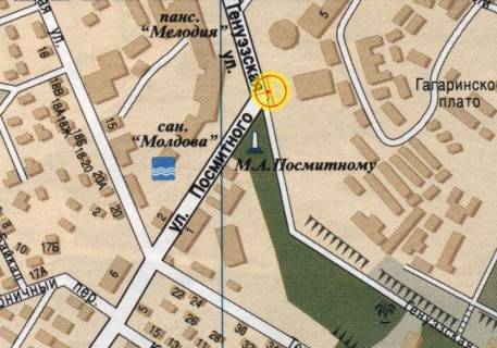 Prismatron, Prism A in Odessa, 3x6  Генуезька вул. - Посмітного вул., ліва - 569932 scheme