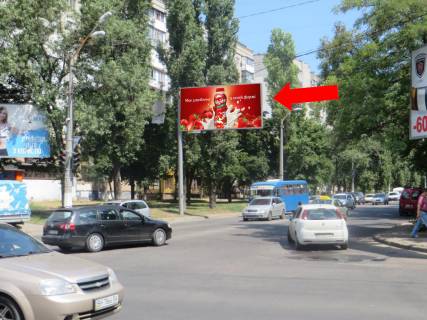 Billboard B in Odessa, 3x6  Гайдара вул., 30 / Петрова вул., біля супермаркету "Єва", в бік Філатова вул. Photo 1
