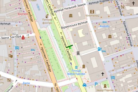 Scrolller, Scroll A in Lviv, 1.2x1.8  Свободи просп., 18 (№1) - 616453 scheme