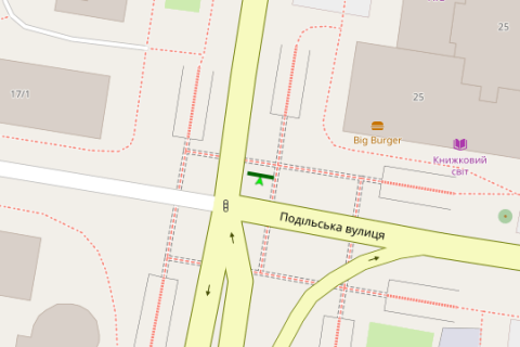 Scrolller, Scroll A in Khmelnitsky, 2.3x3.14  Kam`anec'ka st. - Podil's'ka st. - 274585 scheme