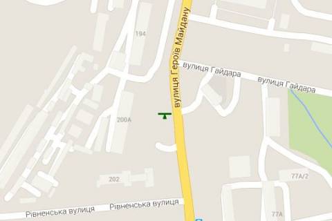 Billboard B in Chernivtsi, 3x6  Geroiv Majdanu st., 200 scheme