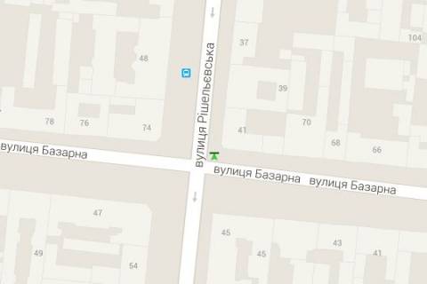 Citylight B in Odessa Risel'evs'ka st., 41 - Bazarna st. (naprav vid zalizn. vokzala) scheme