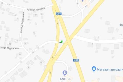 Billboard A in Vasylivka Bogdana Hmel'nic'kogo st. scheme