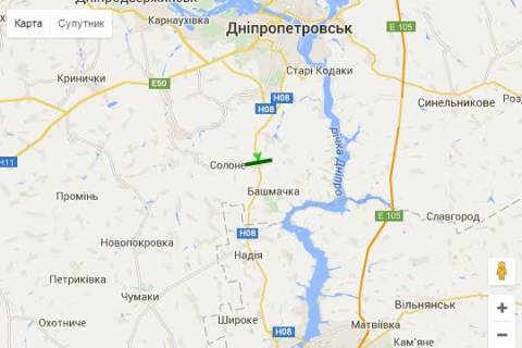 Billboard A in Vasylivka, 2x24  Dnipro - Zaporizza (25 km. vid Dnipra, v naav. Zaporizza) scheme