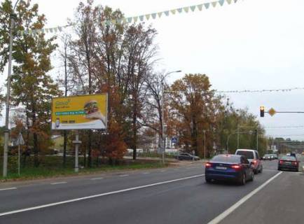 Billboard B in Bucha, 3x6  Kiiv - Kovel', 15km+950m (Nove sose-Pol'ova st.) (Buca, Varsavskaa trassa, u napramku  Kieva) Photo 1