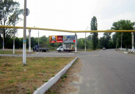 Billboard A in Kam'yanske (Dniprodzerzhinsk) Naberezna st., z`izd iz mostu Photo 1