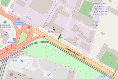 Prismatron, Prism A in Vinnytsia, 3x6  Hmel'nic'ke sose - Bars'ke 1-j km sose (prizma) - 272431 scheme