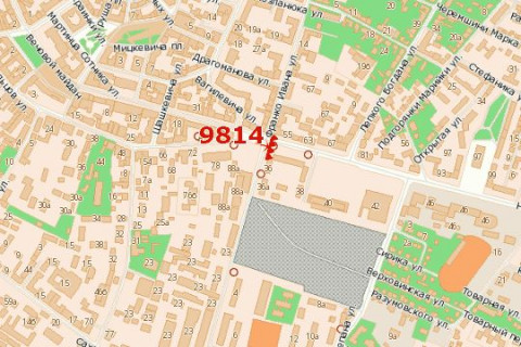 Prismatron, Prism A in Ivano-Frankivsk, 3x6  Nezaleznosti st. - Ivana Franka st. - 271411 scheme