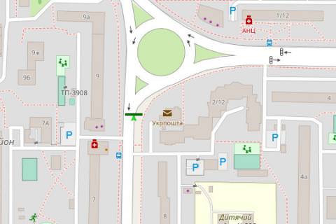 Billboard A in Kyiv, 6x3  Jordans'ka st. (Lajosa Gavro st.), 12/2 scheme