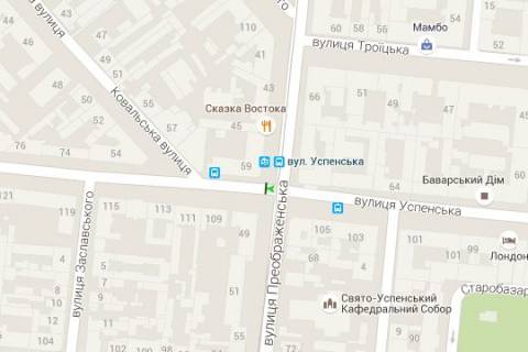 Scrolller, Scroll A in Odessa Uspens'ka st. - Preobrazens'ka st., 47 - 391476 scheme