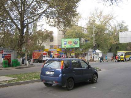 Billboard B in Vasylivka, 3x6  Nebesnoi sotni st. (40-ricca Zovtna st.) - Miru st. Photo 1