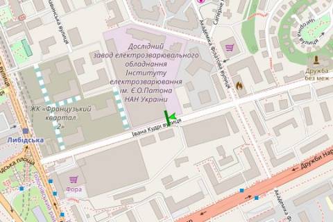 Scrolller, Scroll A in Kyiv, 2.3x3.14  Dzona Makkejna st., 5  - 274261 scheme