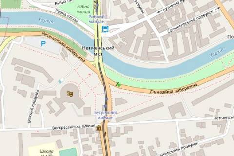 Scrolller, Scroll A in Kharkiv Cervonoskil'na nab. - Universitets'ka st. - 408054 scheme