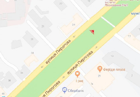 Cityscroll A in Vinnytsia, 1.2x1.7  Пирогова вул., 24 scheme