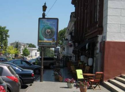 Citylight A in Odessa, 1.2x1.8  Lanzeronivs'ka st., 9 Photo 1