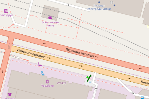 Prismatron, Prism A in Vasylivka, 3x6  Peremogi prosp., 49/2 - Garmatna st. - 421352 scheme