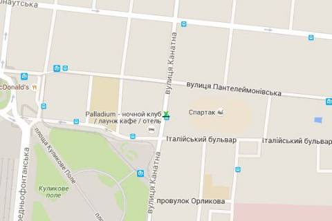 Non-Standard B in Odessa, 1.2x1.8  Канатна вул. - Італійський бульв. scheme