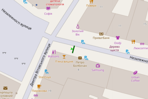 Citylight A in Ivano-Frankivsk, 1.2x1.8  Nezaleznosti st., 4 scheme