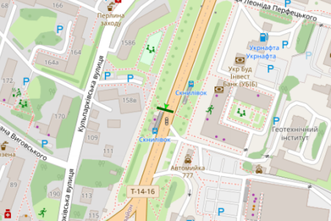 Scrolller, Scroll A in Lviv, 2.3x3.14  Кульпарківська вул., 158-в - 665054 scheme